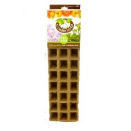 VASO BIODEGRADABILE 30 BUCHI  DIAMETRO 5CM